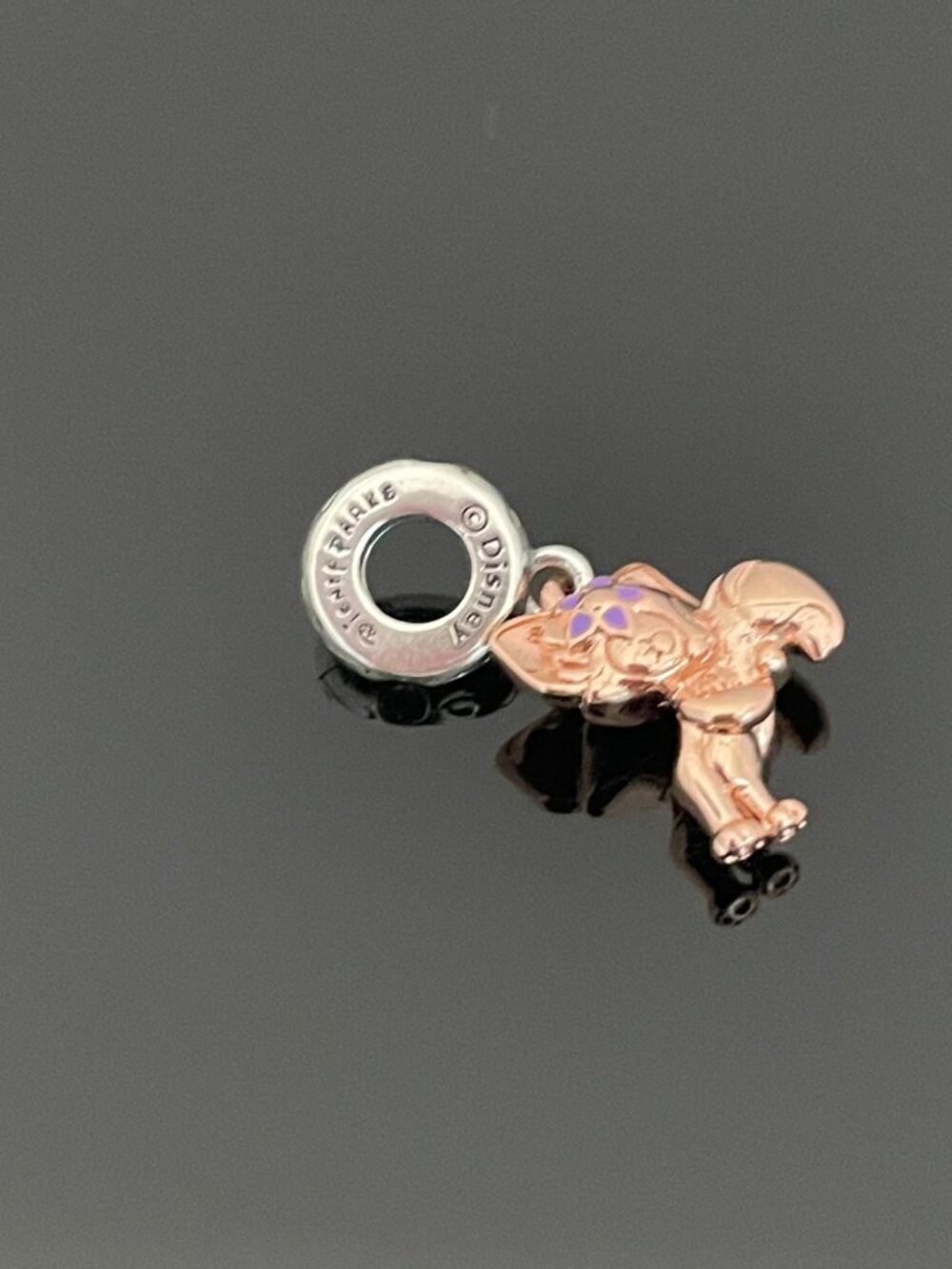 PANDORA Disney Hkdl - Linabell Charm Rose Gold-Plated silver Charm - Picture 7 of 8